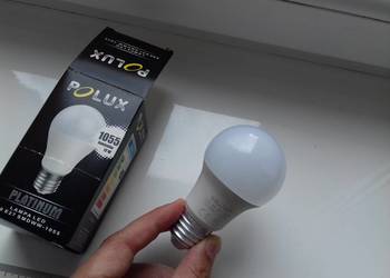 Żarówka LED E27 12W 3000K 1055lm, Polux w pudełku, kolor biały, nieużywane,