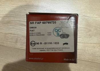 Klocki hamulcowe przód Fiat Doblo-60799720