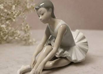 Porcelanowa figura Tancerki Baleriny Baletnicy