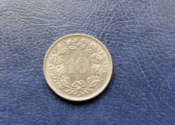 Stare monety 10 rappen 1991 Szwajcaria