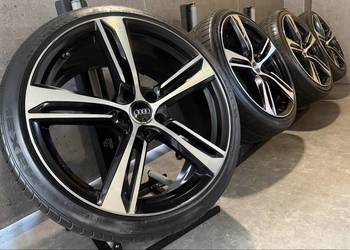 20 cali Audi A5 A6 A7 felgi koła alusy komplet z oponami 5x112 ET35 9J