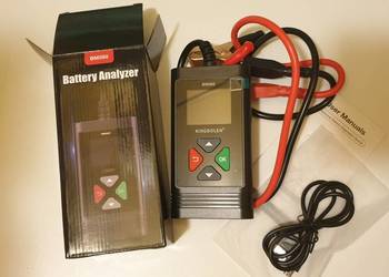 Tester akumulatorów 6V/12V (kolorowy wyświetlacz, polskie menu) NOWY!!