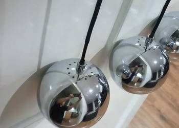Lampa 3 kule chrom
