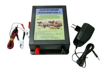 Elektryzator ATVA 4 pastuch elektryczny 6J mocny na niedźwiedzie hit !