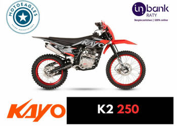 KAYO K2 Cross Kayo K2 250 Transport Raty Fvat Rozrusznik Manual Lampa Led