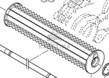 Claas Jaguar 810 820 830 860 880 900 Walec Prasujący Tylny 0009863261 00 0…