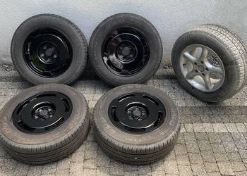 Alufelgi Multivan Allstar vw t4 vag golf passat nowe opony black piano