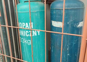 Butle gazowe 33kg z ważną legalizacją
