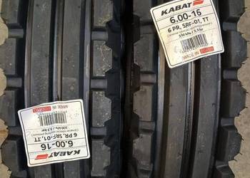Opony 6.00 - 16 Kabat NOWE Ursus C-330 C-360 Zetor T25