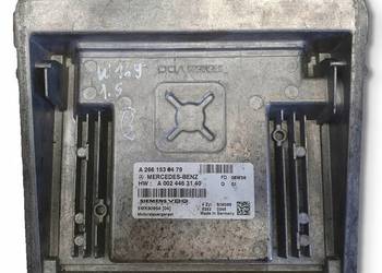 Mercedes W169 1.5 8V STEROWNIK SILNIKA Komputer A2661538479 A0024463140