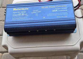 Przetwornica Konwerter DC-DC Motormate IPC-1220 12V->24V (27.6V) 20A Kamper