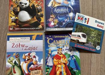 Disney - Kopciuszek, Kung Fu Panda, bajki DVD Camelot, prezent dla dzieci