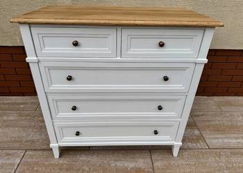 Komoda z szufladami biała szafka
