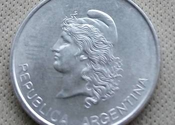 ARGENTYNA-5 CENTAVOS-1983 r RZADKA