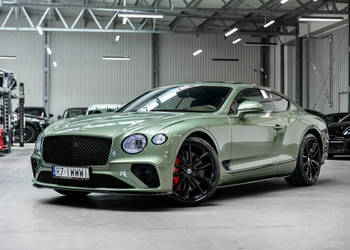 Bentley Continental GT Alpine Green. Gwarancja do 07.2027. Pakiet dokładek…