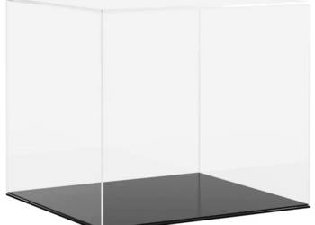 PUDEŁKO EKSPONUJĄCE PRZEZROCZYSTE AKRYLOWE 40X36X35 KOLEKCJONERSKIE OCHRON…