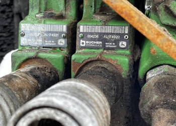 John Deere 6830 - sekcja hydrauliczna zawór AL174921 AL202027 AL172554