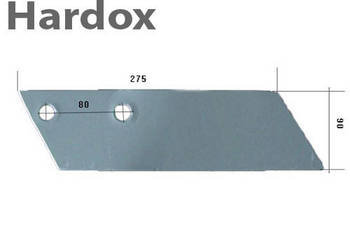 Dłuto 100hektarów HARDOX 94611/L części do pługa OVERUM
