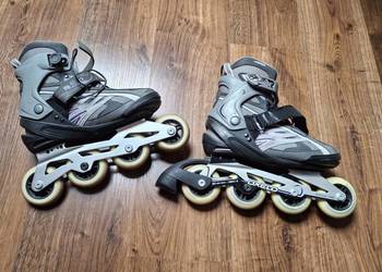 Rolki OXELO damskie r.39 kolor szary