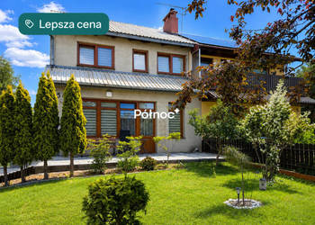 Dom z pompą ciepła i dużą działką
