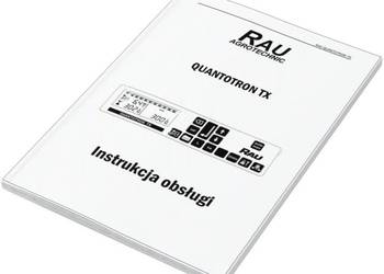 Instrukcja obsługi RAU Quantotron TX