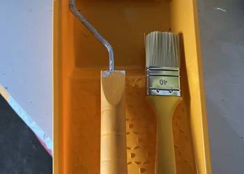 Wałek pędzelek kuweta do malowania