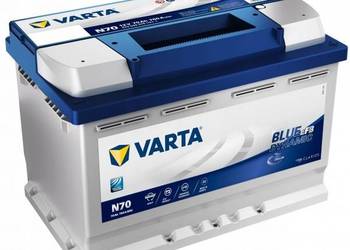 Akumulator 70Ah 760A Varta Blue Dynamic EFB START&STOP N70