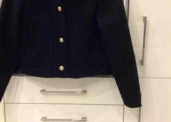 Kurtka Chanelka Płaszczyk Damski RIVER ISLAND rozm XS/S Czarna NOWA