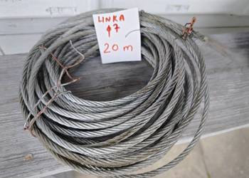 Linka stalowa średnica 7 mm 20 m *nowa
