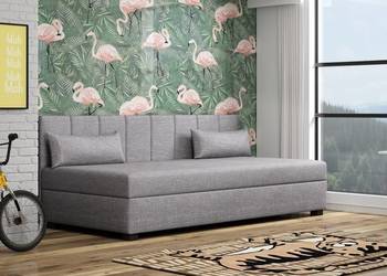 Tapczan młodzieżowy jednoosobowy z materacem Łóżko Ron Darmowa Dostawa