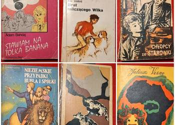 książki młodzieżowe PRL