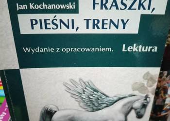 Kochanowskiego Fraszki pieśni treny książki wyprzedaż kondratowicza outlet