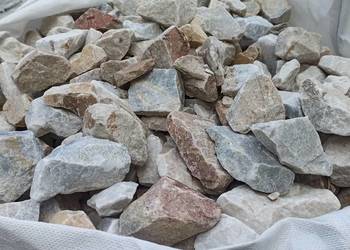 Kamień Biały do gabionu Marmurowy 60-100 Gabion Kora Kamienna Granitowy
