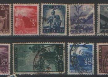 Zn. Włochy Mi 689, 91 - 4, 7 -  703 kas 1931