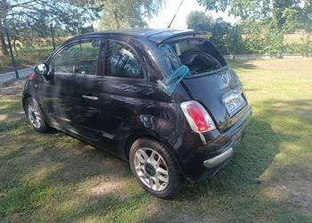 Fiat 500 uszkodzony  na sprzedasz o