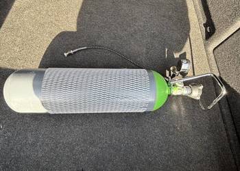 Butla gazowa powietrze 6L 300/450BAR PCP Wiatrówka + przetoczka