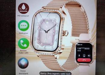 Nowy piękny unikalny jubilerski smartwatch dla Twojej kobiety, matki, córki