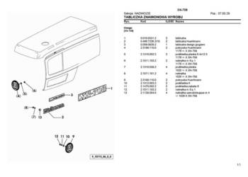 Katalog części XN Hurliman Same  @ xn-708 706 707 709