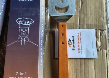 STEVEN-BULL łopatka szpatułka do grilla 7 w 1