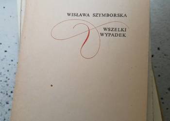 Wszelki wypadek Szymborska książki wysyłka gratis Trójmiasto Gdańsk Gdynia