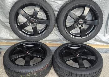 Felgi kola zimowe opony zimowe 5x112 goodyear 225/45 r17 golf octavia a3 a4