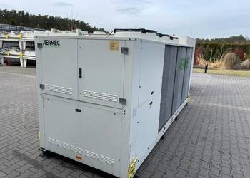 Agregat wody lodowej chiller Aermec NRL 080 o wydajności 211 kW