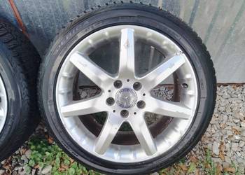 Alufelgi 5x112 nowe opony zimowe 225/45R17 Mercedes