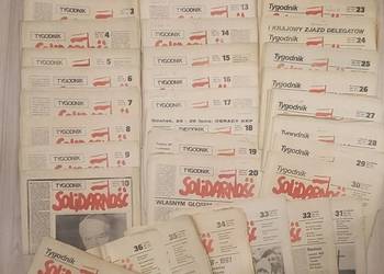 Tygodnik "Solidarność " komplet