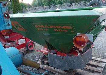ROZSIEWACZ do nawozu AMAZONE ZA-F 604R +oświetlenie HYDRAULICZNIE OTWIERANY