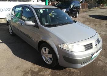 RENAULT MEGANE II 1,6i 2004r GAZ  SEDAN klimatronic alu felgi koła zima
