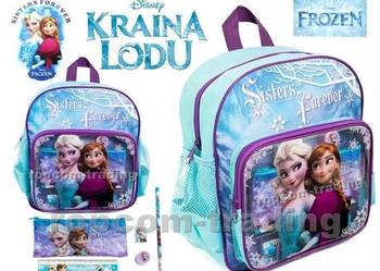 Plecak Elsa Anna Wyposażenie Plecaczek Kraina Lodu FROZEN