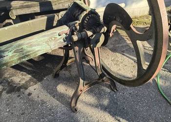 Zabytkowa sieczkarnia