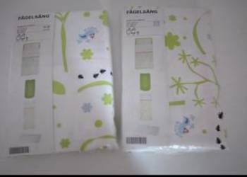 nowa IKEA Fagelsang pościel + prześcieradło 2 komplety