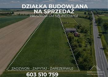 DZIAŁKA z warunkami zabudowy i projektem | Pruszków